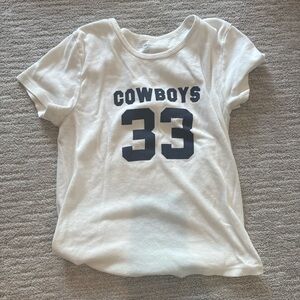 Brandy Melville White Cowboys 33  Tee